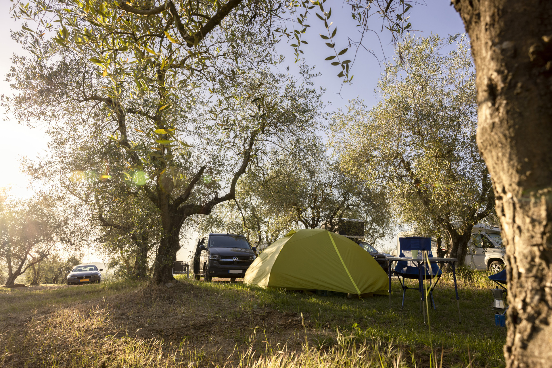 sosta attrezzata camping a Siena